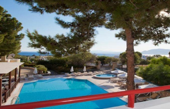 Pefkos Filoxenia Aparthotel Pefki  ภายนอก รูปภาพ